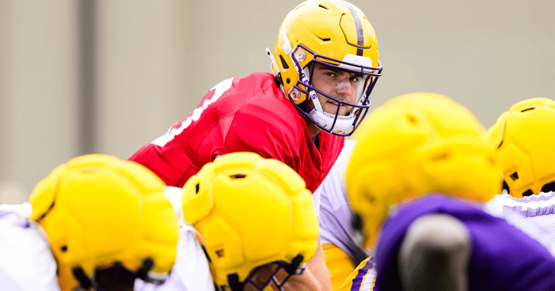 LSU QB Garrett Nussmeier (Photo: LSU Football)